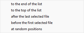 Add photos to the ordered slideshow